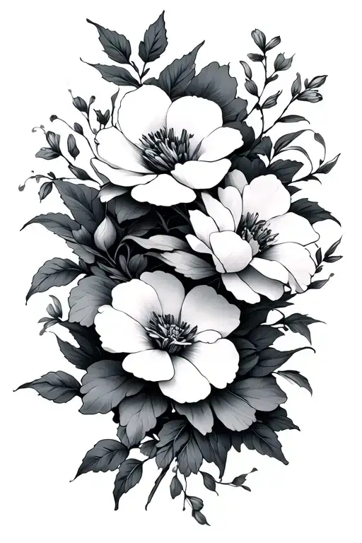 Kaizen With Flowers Wrapped