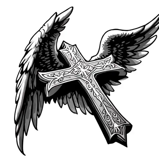 Cross With An Angel