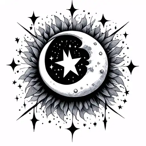 Star And Moon