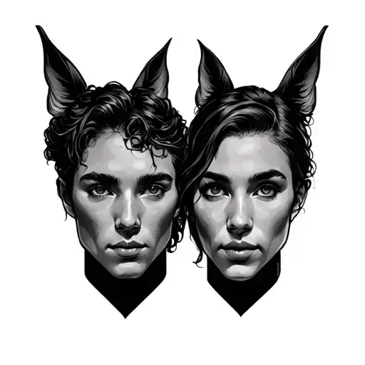 Matching Tattoos For A Cinematographer And Theatre Practitioner Friends