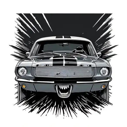 Scream Driving A 1967 Ford Mustang