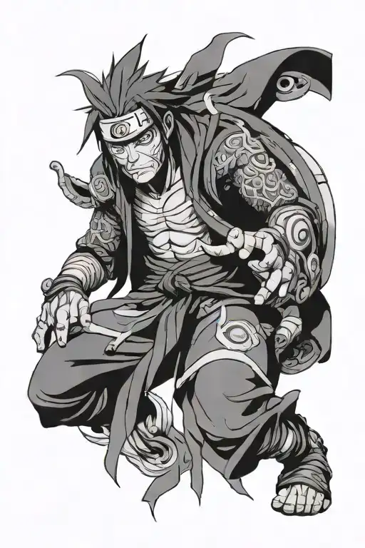 Lord Mu From The Series Naruto