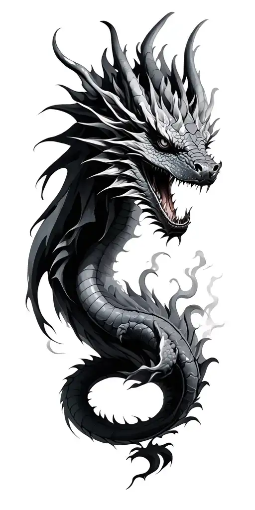 Dragon In The Smoke Style