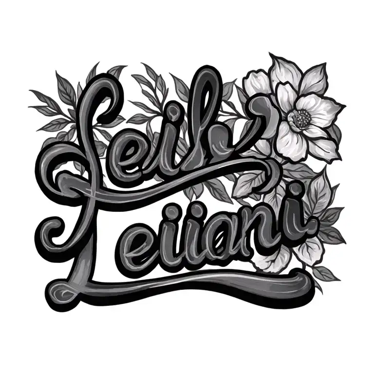 Leilani Written Cursive