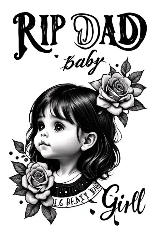 Rip Dad Baby Girl