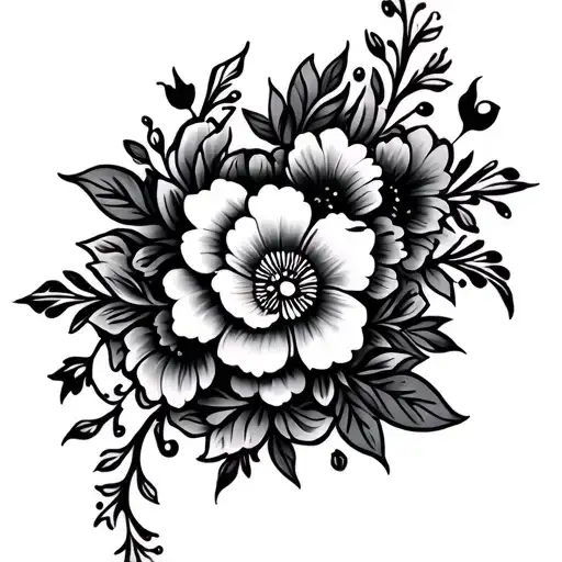 99 With Floral Paisley