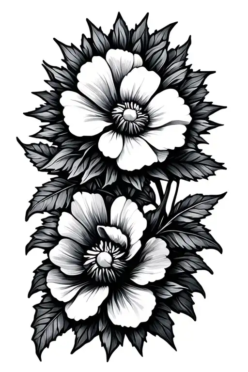 Sun Geometric Geranium