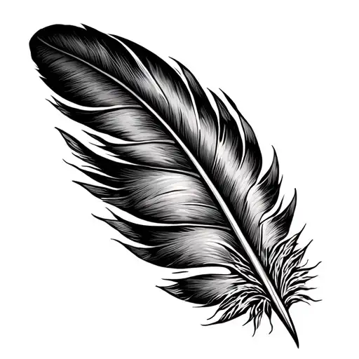 A Native American Feather