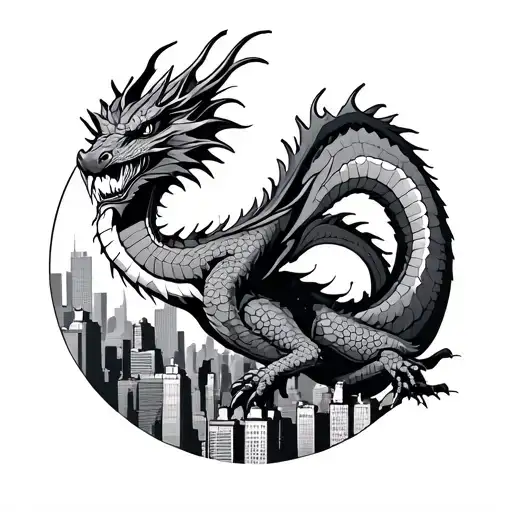 Dragon In New York City