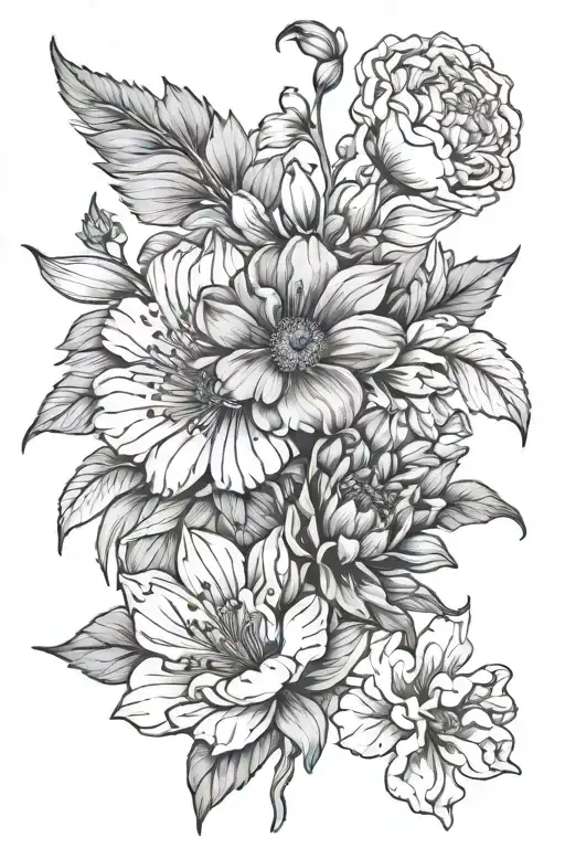 April And December Birth Flowers