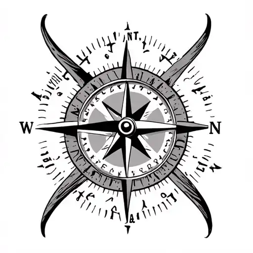 Travellers Compass Surrounded