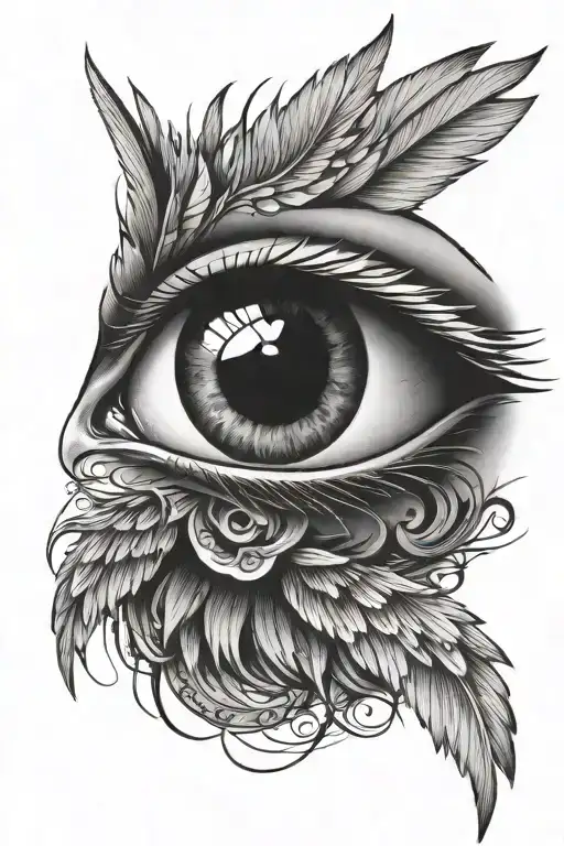 Eye With Wing
