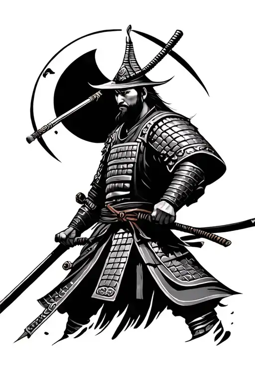 Japanese Samurai Warrior