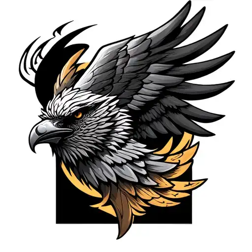 German Warbird With Phoenix Head