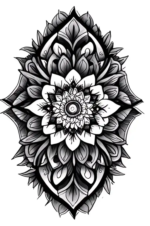 Mandala Design Fill More Space