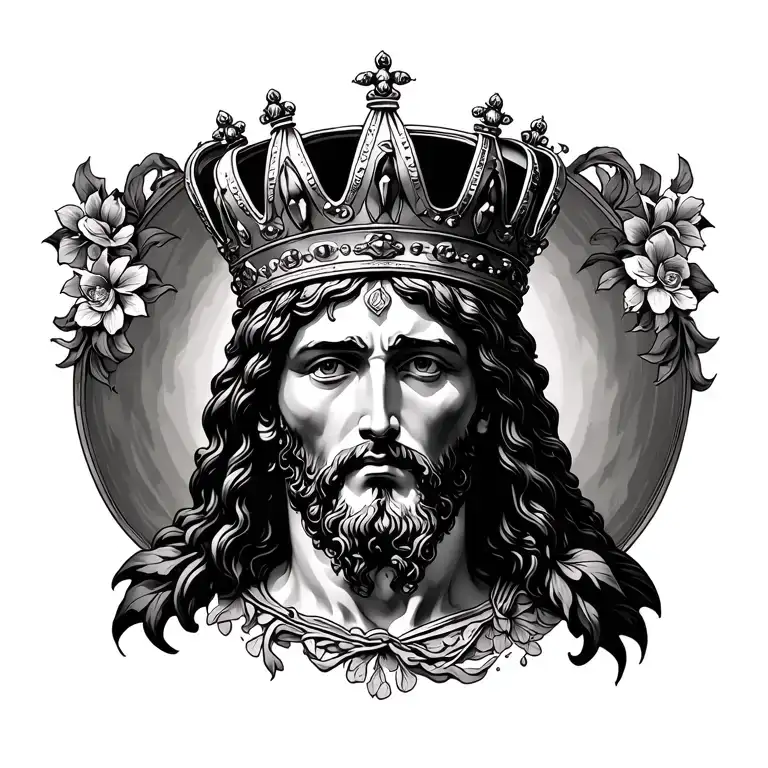 Coverup Jesus Crown Surrounded