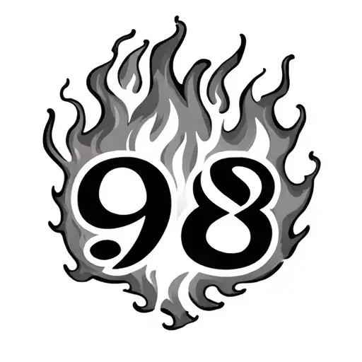 Number 98 On Fire