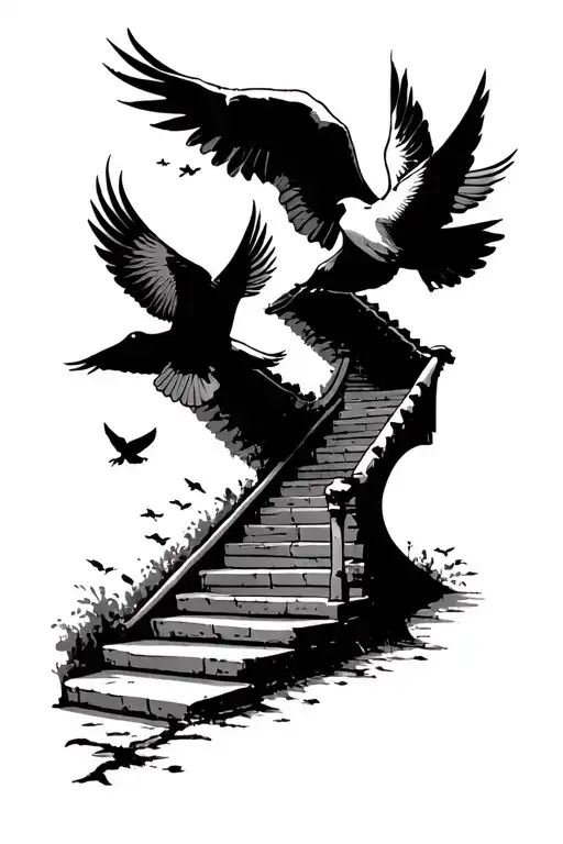 Stairway To Heaven With Doves