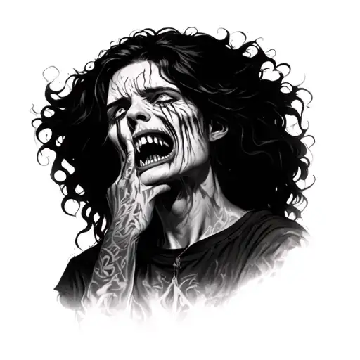 A Person Who Cries And Whose Soul Has Come Out Of It And Is Evil