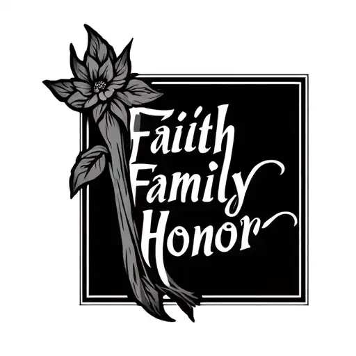 Faith Family Honor