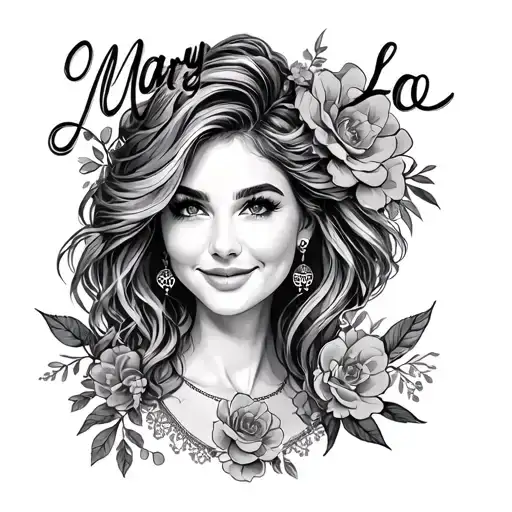 Mary Jo In Cursive Writing