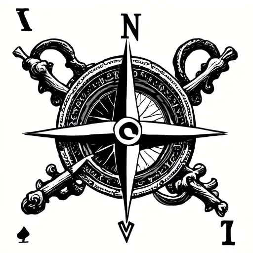 Playing Cards Sign Zadiac Libra Playing Bones Of The Sea Compass