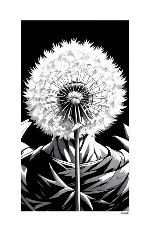 Dandelion Turning Super Saiyan