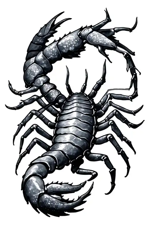 Scorpio Constellation In Clouds