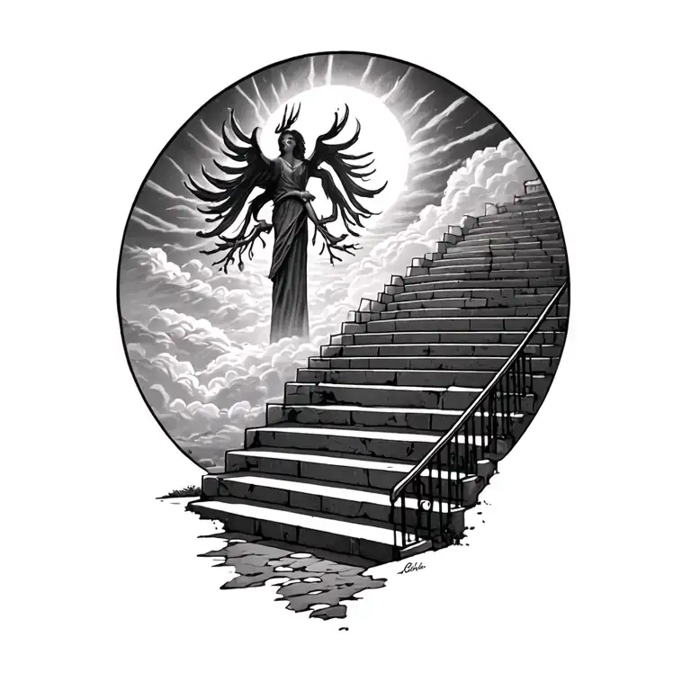 Stairway Leading To Heaven