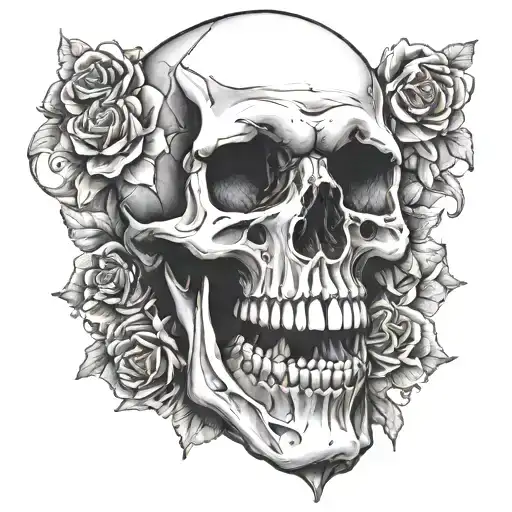 Skull Wearing Barrett