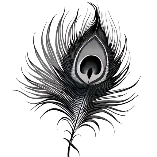 Murugan Vel And Peacock Feather