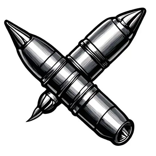 Two Sniper Bullets Cross Each Other