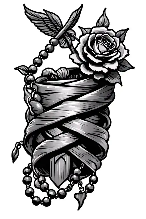 Rode And Rosary Wrapped