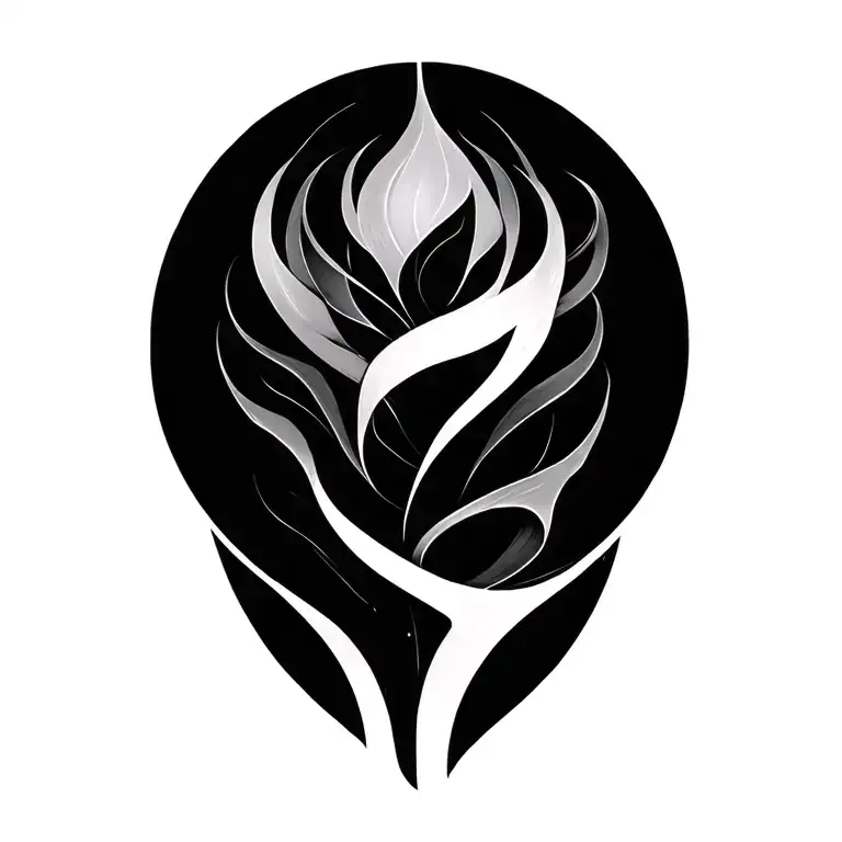 Abstract Tattoo Design Inspired