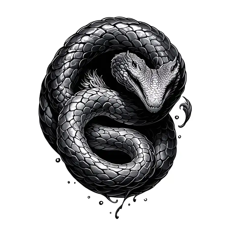 Serpent And Bath
