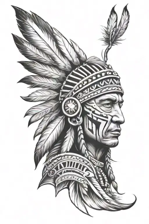 Native American Honnor Wrap Around