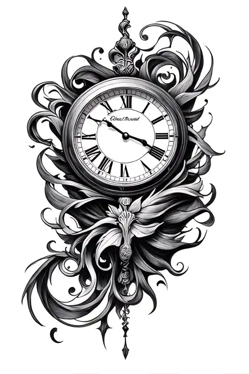 Clock Under Skin