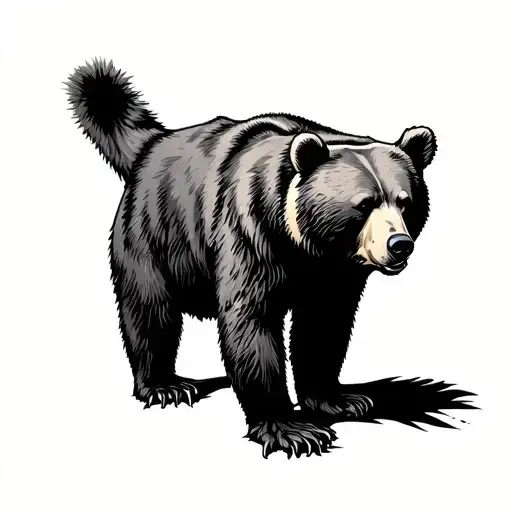 Bear Standing Upright