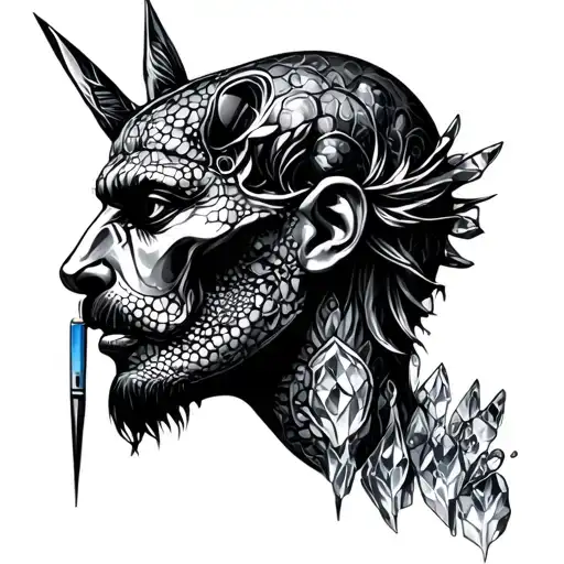 Corzo Head Drying A Crystal Porron