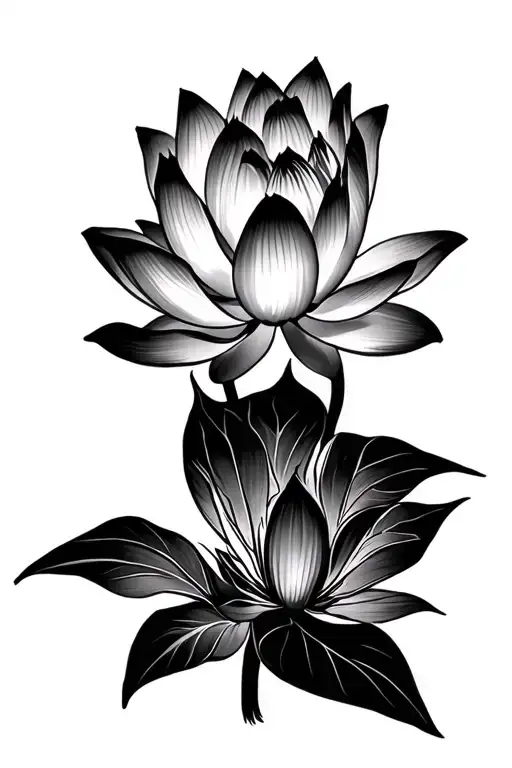 Blooming Lotus Flower