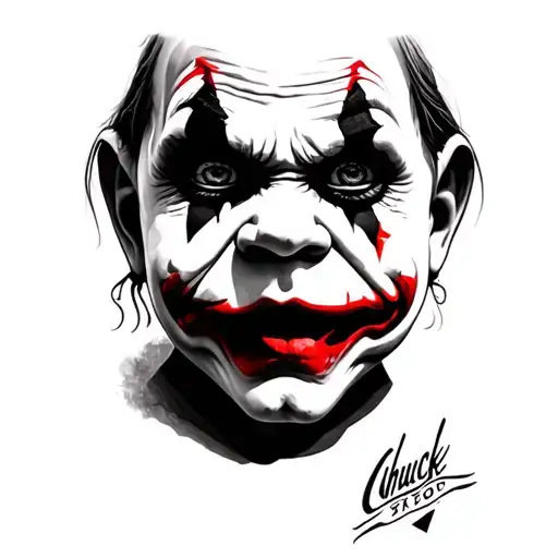 Chucky Joker Face
