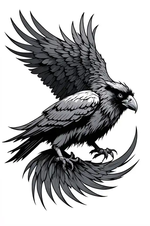 Viking Norse Raven