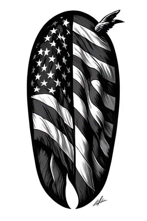 American Flag Morphing