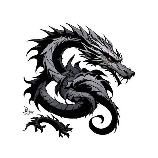 Aidin's Name Is Like A Dragon Wrapped