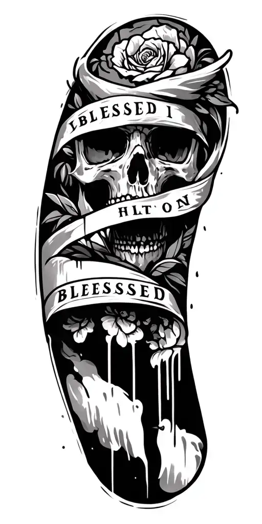 Blessed In Graffiti Style