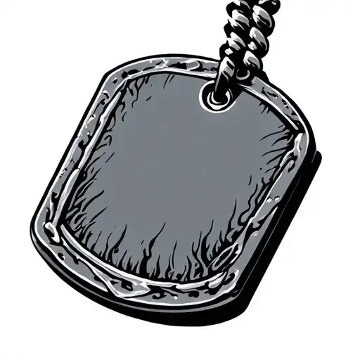 Dog Tag Wrapped