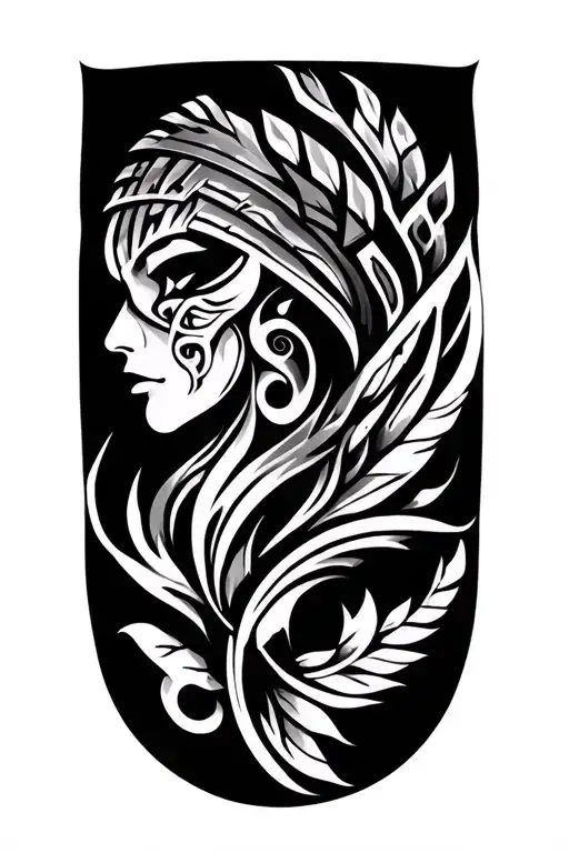 Fore Arm Tatoo With Tribals Neck