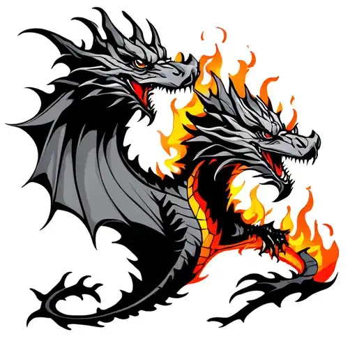 Dragon On Fire