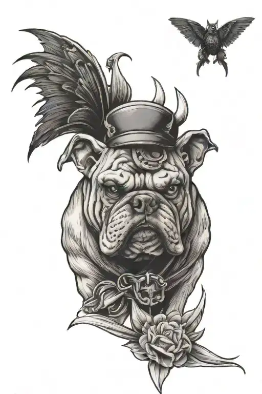 Bulldog Devil Magpie Hawk