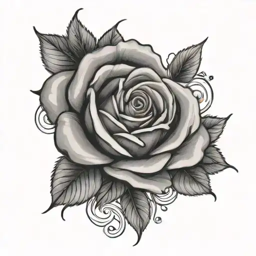 A Rose Made Out Of The Word Mishell